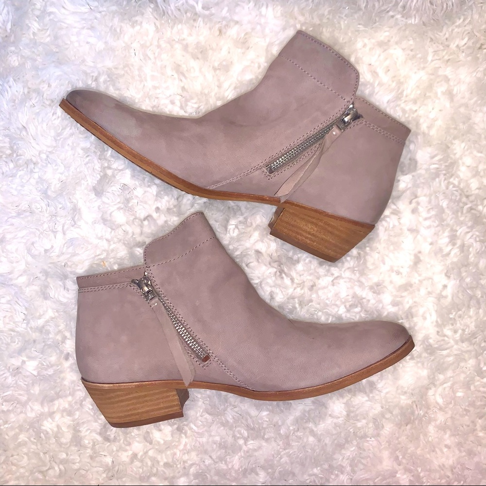 Sam Edelman Taupe Packer Bootie